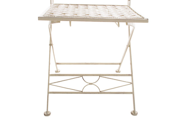 Set van 2 Klapstoelen Iseni antiek/Creme