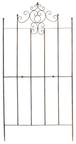 Set van 2 Trellis Pieli 170 x 86 cm bronzen, 