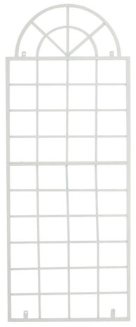 Set van 2 Vavi trellis wit, Wit