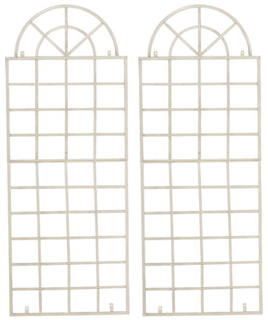 Set van 2 Vavi trellis antiek/Creme