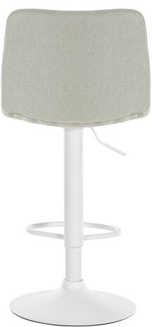 Lix Barkruk - Stof Creme,wit