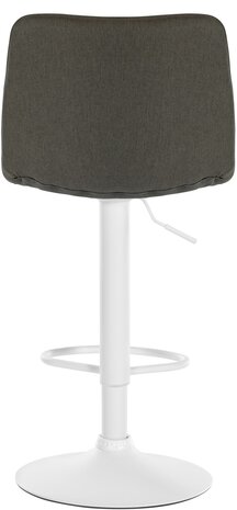 Lix Barkruk - Stof Taupe,wit