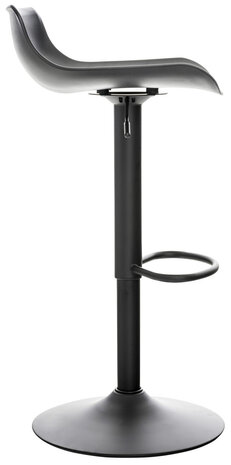 Set van 4 barkrukken Oviera zwart, Zwart