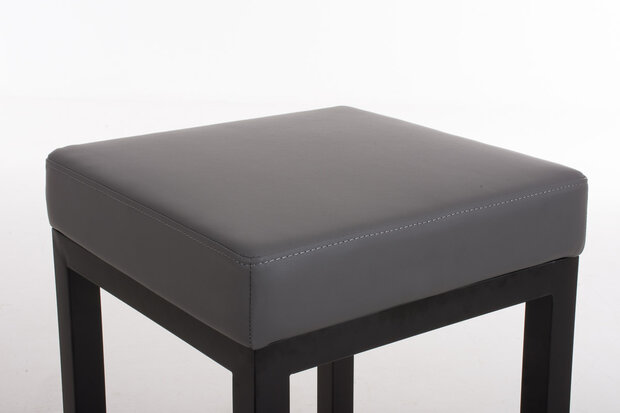 Barkruk Toylar B80 Kunstleer grijs, Grijs