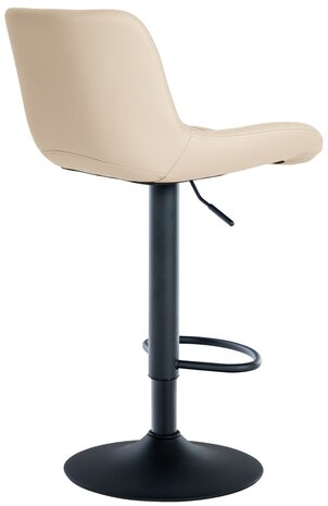 Barhocker Tevor Kunstleder, Creme