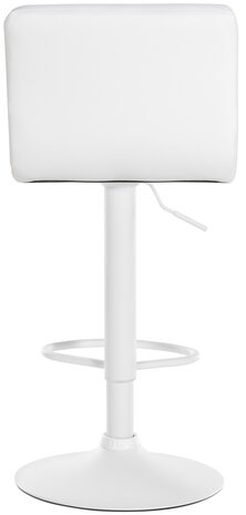 Barstoel Bermuda Rood, Wit