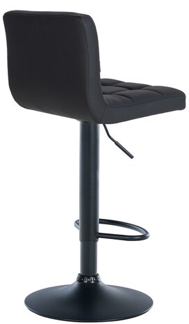 Barstoel Fine Kunstleer zwart, Zwart