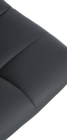 2-delige set barstoelen Jirra kunstleer chroom, Grijs