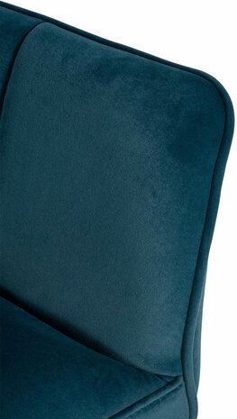 Barstoel Demosa A Samt met 4-poots frame, Groen