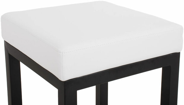Barstoel Bermuda Rood, Wit