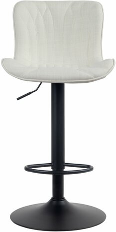 Barstoel Lunis Stof, Creme