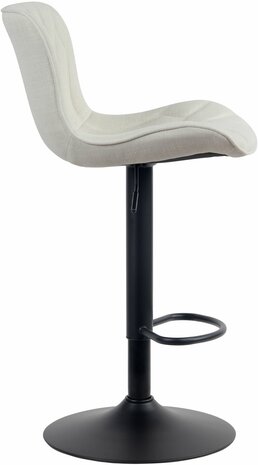 Barstoel Lunis Stof, Creme
