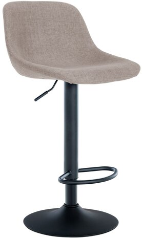 Barhocker Lift Stof, Taupe