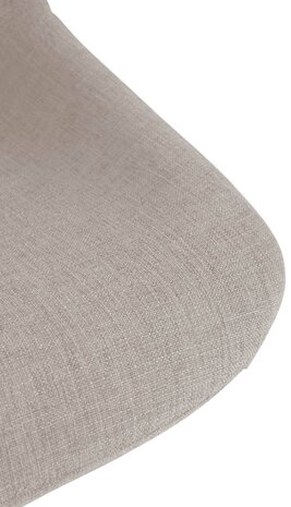 Barhocker Lift Stof, Taupe