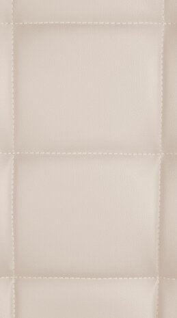 Barstoel Pikeng V2 Kunstleer zwart, Creme