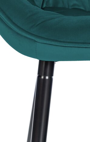 Barstoel Gobsin 76 Fluweel, Groen
