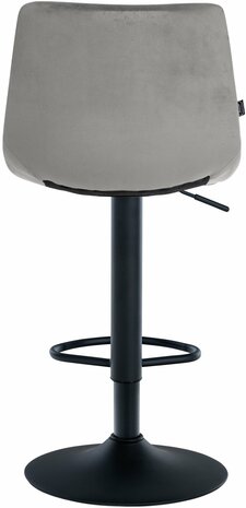 Barstoel Bermuda Zwart, Grijs