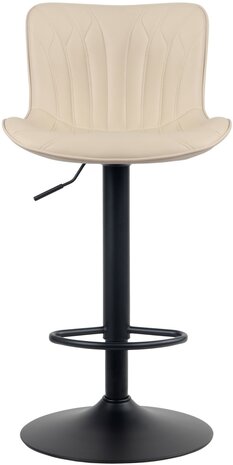 Barstoel Lunis Kunstleer, Creme