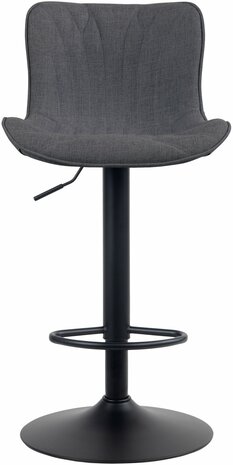 Barstoel Lunis Stof, Zwart