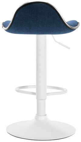 Barhocker Shinghaa Stof wit, Blauw