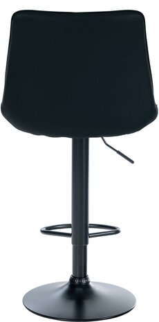 Barstoel Tino Kunstleer zwart, Zwart