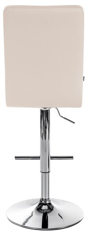 Barstoel Bermuda Rood, Creme