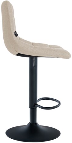 Barstoel Bermuda Rood, Creme