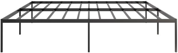 Metalen bed Forga 200x180x42 cm, Zwart