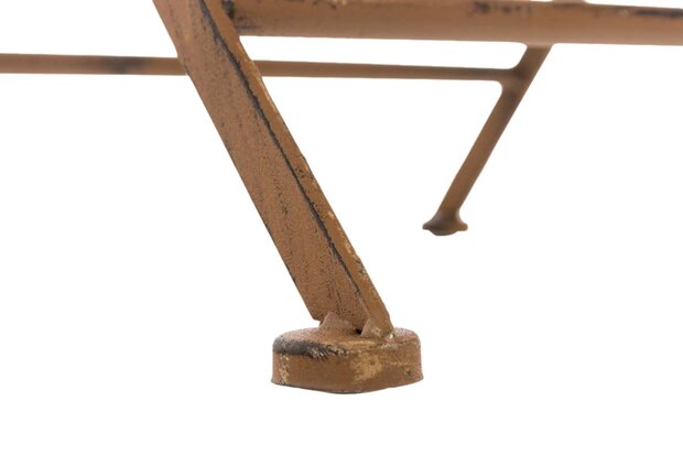 2-delige set stoelen Sebill, Bruin