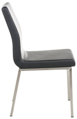 2-delige set eetkamerstoelen Calmor, Zwart