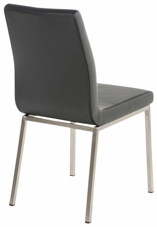 2-delige set eetkamerstoelen Calmor, Zwart