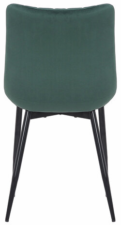 2-delige set stoelen Rehdan fluweel, Groen