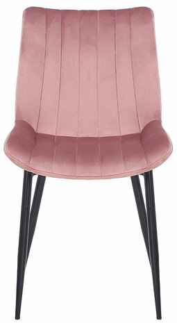 2-delige set stoelen Rehdan fluweel, 