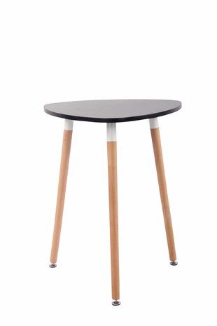 Tafel Ibinri 60 Natuur, Zwart