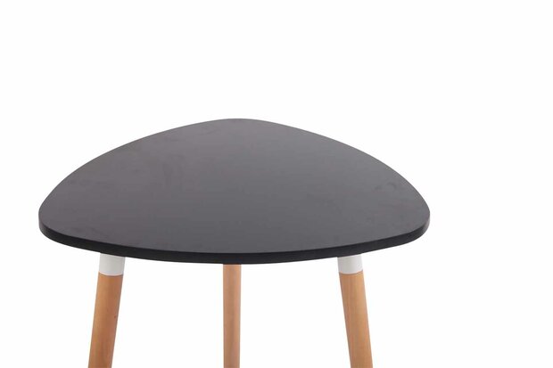 Tafel Ibinri 60 Natuur, Zwart