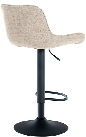 Barstoel Manosi Stof, Taupe