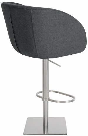 Barstoel Bermuda Rood, Grijs