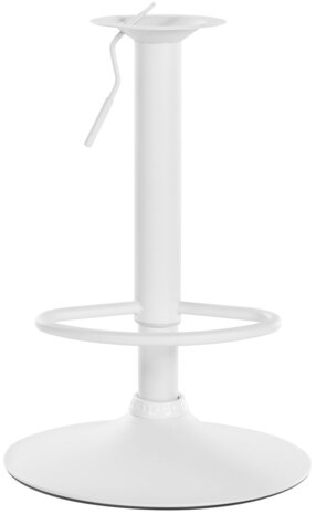 Vervangend frame voor barkruk 8 x 8 cm, Wit