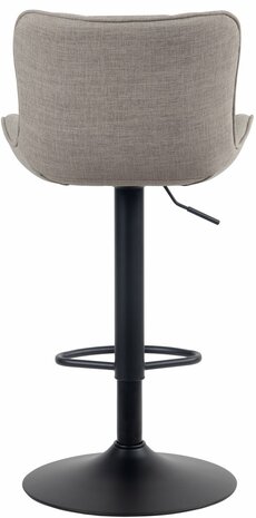 Barstoel Lunis Stof, Taupe