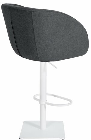 Barstoel Bermuda Rood, Grijs