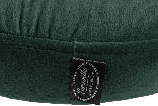 2-delige set barkrukken Pento fluweel chroom, Groen