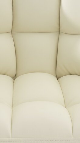 Barstoel Bermuda Rood, Creme