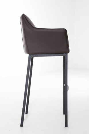Barstoel Domasa B met 4-poots frame, Bruin