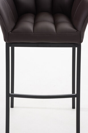 Barstoel Domasa B met 4-poots frame, Bruin