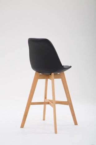 Barstoel Bermuda Rood, Zwart