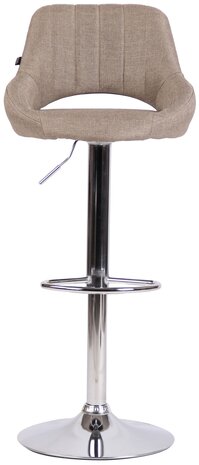 Barstoel Bermuda Rood, Taupe