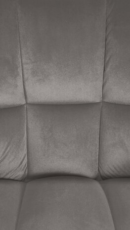 Lounger Domasa Fluweel, Grijs