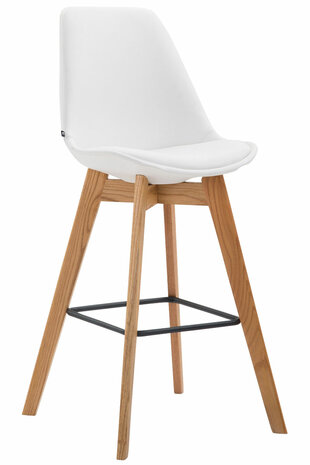 Barstoel Bermuda Rood, Wit