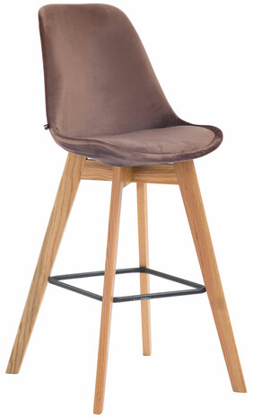 Barstoel Bermuda Rood, Bruin
