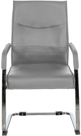 Set van 2 bezoekersstoelen Habort, Grijs